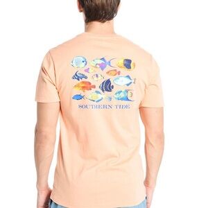 Southern Tide | Caribbean Fish Graphic T-Shirt (size Small)